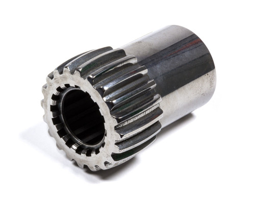Swivel Coupler Spud - 16 Spline - Steel - Polished - DMI Swivel Coupler - Each