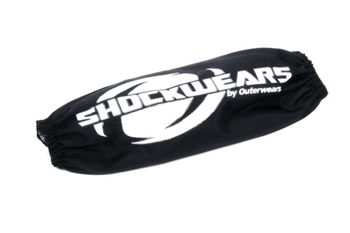 Shock Cover - Shockwears - 5.500 in Long - Elastic Ends - Hook and Loop Closure - Polyester - Black - QM Shocks - Set of 4 Shock Cover - Shockwears - 5.500 in Long - Elastic Ends - Hook and Loop Closure - Polyester - Black - QM Shocks - Set of 4