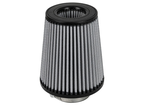 Air Filter Element - Magnum FLOW Pro DRY S - Clamp-On - Conical - 6 in Base - 4.5 in Top - 3 in Flange - 7 in Tall - Reusable Cotton - White - Universal - Each
