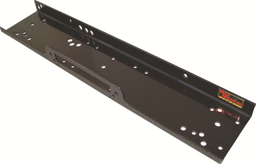 Winch Mount - Hardware Included - Steel - Black Powder Coat - Universal Mounting Location - Mile Marker Winches - Each