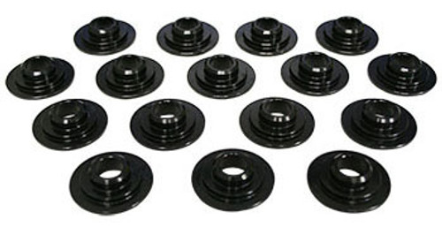 Valve Spring Retainer - 10 Degree - 1.070 in / 0.700 in OD Steps - 1.437-1.550 in Dual Spring - Chromoly - Set of 16
