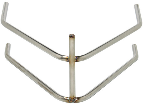 Bumper - Post - Rear - 1 in Tube - Stainless - Natural - Sprint Car - Each