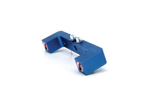 Magnetic Deck Checker - Dial Indicator Mount - Aluminum - Blue Anodized - Each