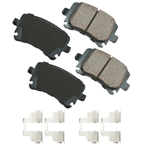 Brake Pads - Euro - Rear - Audi Quattro 2005-15 - Set of 4