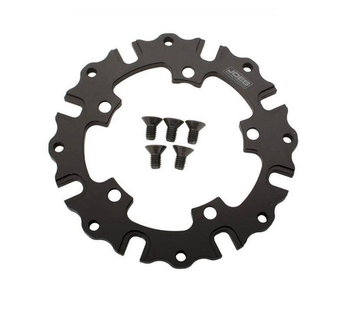 Brake Rotor Adapter - Wide 5 Hub to 8 x 7.000 in Rotor Bolt Pattern - Aluminum - Black Anodized - Each