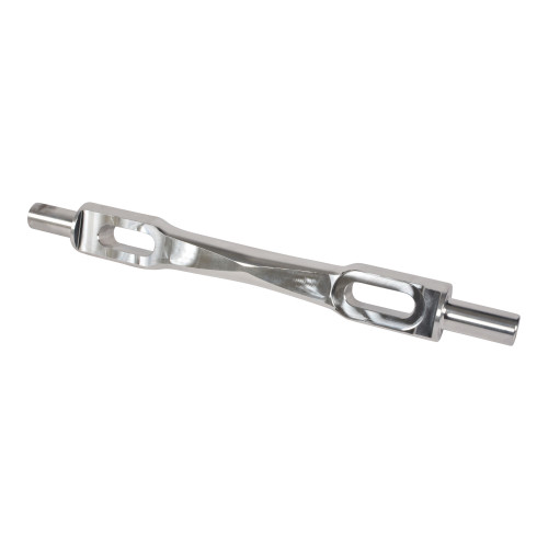 Control Arm Cross Shaft - Upper - Slotted - Aluminum - Natural - Universal - Each