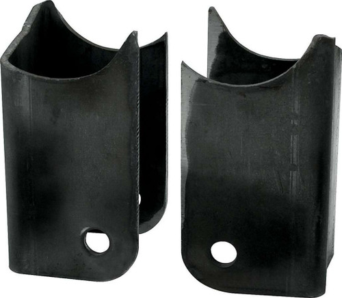 Trailing Arm Bracket - Lowered - Lower - Weld-On - 3 in OD Axle Tubes - Steel - Natural - Pair