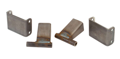 Motor Mount - Solid Motor Mounts - Weld-On - Steel - Natural - Ford V8 - Kit