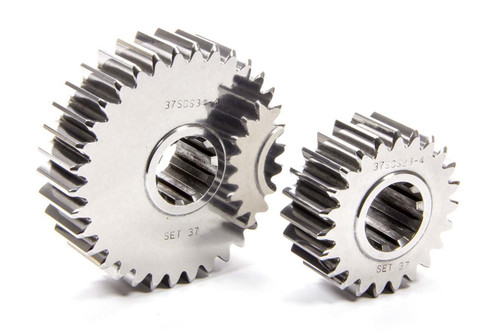 Quick Change Gear Set - Sportsman - Set 37 - 10 Spline - 4.11 Ratio 6.08 / 2.78 - 4.86 Ratio 7.18 / 3.29 - Steel - Each Quick Change Gear Set - Sportsman - Set 37 - 10 Spline - 4.11 Ratio 6.08 / 2.78 - 4.86 Ratio 7.18 / 3.29 - Steel - Each