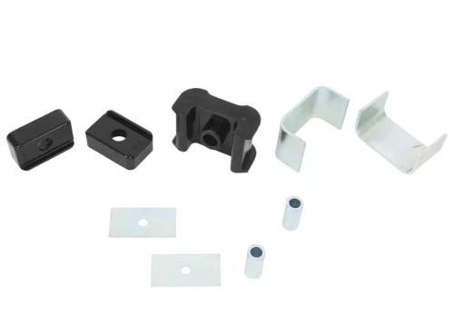 Transmission Mount - Single Bolt Style - Polyurethane / Steel - Black / Zinc Plated - GM Truck - Kit Transmission Mount - Single Bolt Style - Polyurethane / Steel - Black / Zinc Plated - GM Truck - Kit