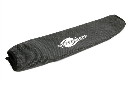 Shock Cover - Shockwears Armor - 19 in Long - 4.500 in OD - Elastic Ends - Hook and Loop Closure - Polyester - Black - Each