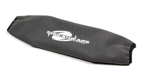 Shock Cover - Shockwears Armor - 14 in Long - 4.500 in OD - Elastic Ends - Hook and Loop Closure - Polyester - Black - Each