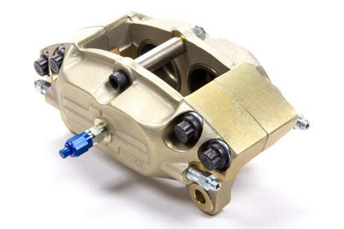 Brake Caliper - MW Quick Change - 4 Piston - Aluminum - Gold - 0.313 to 0.375 in Thick Rotor - Each Brake Caliper - MW Quick Change - 4 Piston - Aluminum - Gold - 0.313 to 0.375 in Thick Rotor - Each