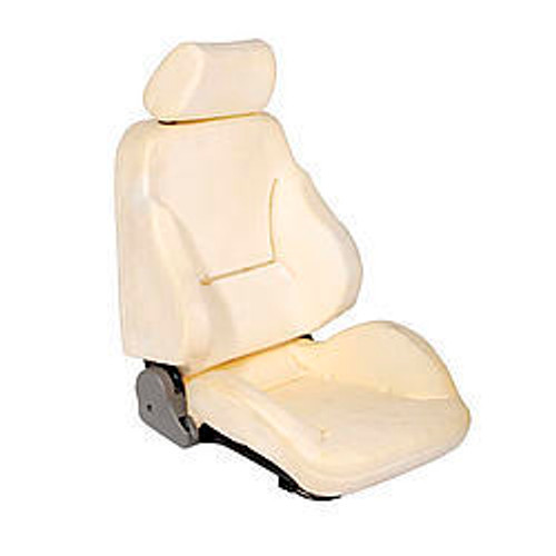 Seat - Rally 1000 Series - Passenger Side - Sliders - Reclining - Side Bolsters - Bare - Each