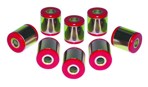 Control Arm Bushing - Rear - Polyurethane / Steel - Red / Cadmium - Honda Accord 1990-97 - Kit Control Arm Bushing - Rear - Polyurethane / Steel - Red / Cadmium - Honda Accord 1990-97 - Kit