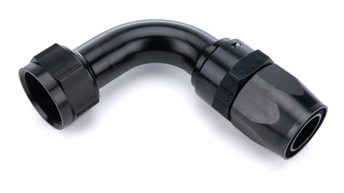 Fitting - Hose End - 3000 Series - 90 Degree - 20 AN Hose to 20 AN Female - Aluminum - Black Anodized - Each