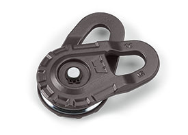 Pulley Block - Epic Pulley Block - 5000 lb Capacity - Eyelet Attachment - Steel - Black Powder Coat - Each