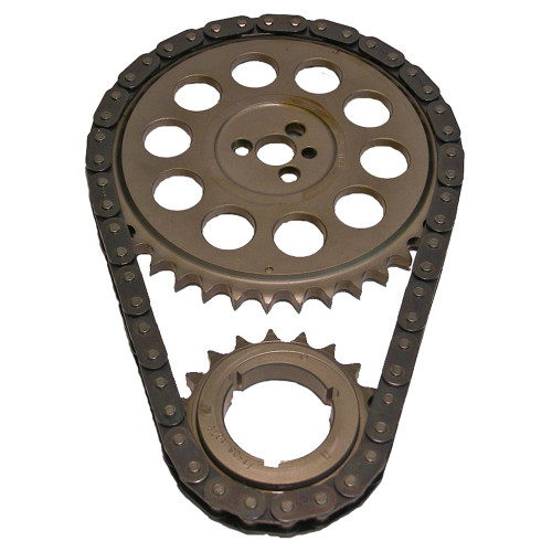 Timing Chain Set - Race Billet True Roller - Single Roller - 3 Keyway Adjustable - Steel - Factory Roller - Big Block Chevy - Kit