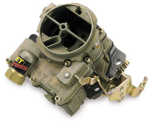 Carburetor - Rochester 2G - 2-Barrel - 500 CFM - Rochester Large Flange - No Choke - Single Inlet - Gold Chromate - Reman - Each