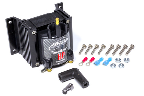 Ignition Coil - Flame Thrower HP - 0.2 ohm - E-Core - 45000V - Black - HEI - Each