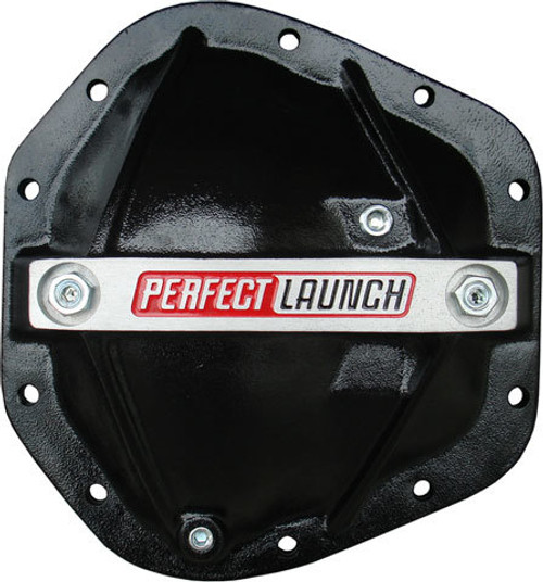 Differential Cover - Perfect Launch - Hardware Included - Aluminum - Black Paint - Dana 60 - Each