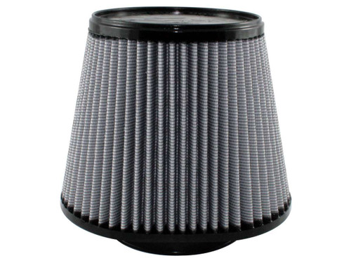 Air Filter Element - Magnum FLOW Pro DRY S - Clamp-On - Conical - 7 x 10 in Base - 7 in Top Diameter - 8 in Tall - 5.5 in Flange - Synthetic - White - Universal - Each