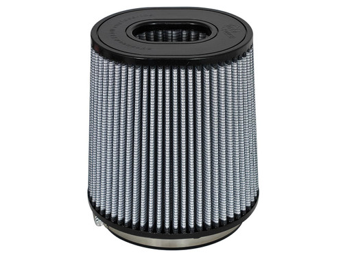 Air Filter Element - Magnum FLOW Pro DRY S - Clamp-On - Conical - 7.5 in Base Diameter - 6.75 Long x 5.5 in Wide Top - 8 in Tall - 6 in Flange - Synthetic - White - Universal - Each