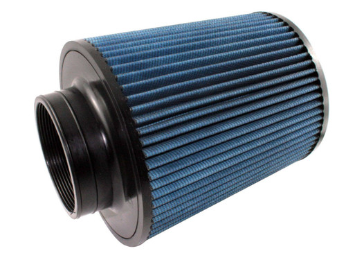 Air Filter Element - Magnum FLOW Pro 5R - Clamp-On - Conical - 8.5 in Base - 7 in Top - 4.5 in Flange - 9 in Tall - Reusable Cotton - Blue - Universal - Each