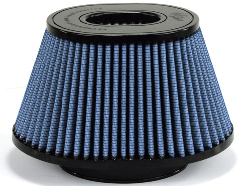 Air Filter Element - Magnum FLOW Pro 5R - Clamp-On - Conical - 7 x 10 in Base - 6.75 x 5.5 in Top - 5.75 in Tall - 5.5 in Flange - Reusable Cotton - Blue - Universal - Each