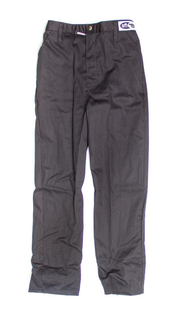 Driving Pants - GF125 - SFI 3.2A/1 - Single Layer - Fire Retardant Cotton - Black - 3X-Large - Each Driving Pants - GF125 - SFI 3.2A/1 - Single Layer - Fire Retardant Cotton - Black - 3X-Large - Each