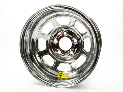 Wheel - 52-Series - 15 x 8 in - 4.000 in Backspace - 5 x 5.00 in Bolt Pattern - Steel - Chrome - Each
