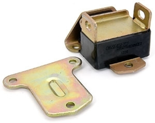 Motor Mount - Hyper-Flex - Bolt-On - Polyurethane / Steel - Black / Cadmium - GM V6 - Compact SUV / Truck 1988-95 - Each