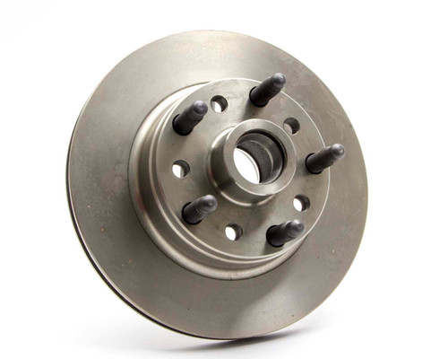 Brake Rotor - 11.000 in OD - 0.875 in Thick - 5 x 5.00 in Bolt Pattern - Iron - Natural - Ford Style - Each