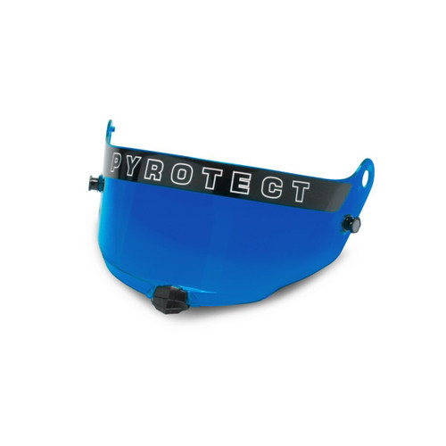 Helmet Shield - Blue Iridescent - Pyrotect ProSport Helmet - Each
