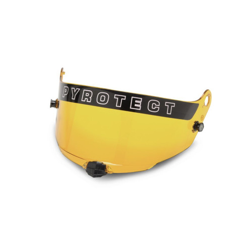 Helmet Shield - Gold Chrome - Pyrotect ProSport Helmet - Each Helmet Shield - Gold Chrome - Pyrotect ProSport Helmet - Each