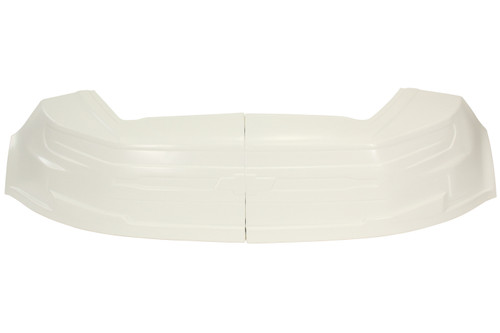 Nose - 2-Piece Complete - Upper - Plastic - White - Chevrolet Silverado - Short Track Truck - Kit Nose - 2-Piece Complete - Upper - Plastic - White - Chevrolet Silverado - Short Track Truck - Kit