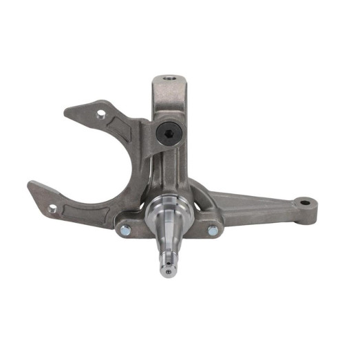 Spindle - Stock Pin Height - 7 Degree - Passenger Side - 3-Piece - Forged Steel - Natural - GM Metric - Each