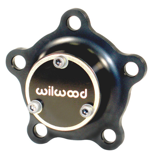 Drive Flange - Starlite 55 - 5 x 3.980 in Bolt Pattern - 24 Spline - Aluminum - Black Anodized - Wilwood Wide 5 Hub - Each Drive Flange - Starlite 55 - 5 x 3.980 in Bolt Pattern - 24 Spline - Aluminum - Black Anodized - Wilwood Wide 5 Hub - Each