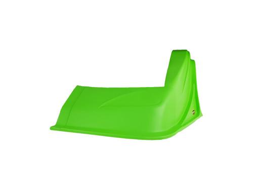 Nose - Outlaw - Driver Side - Fender Included - Plastic - Xtreme Green - Universal - Asphalt Late Model - Kit