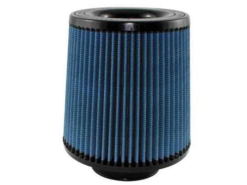 Air Filter Element - Magnum FLOW Pro 5R - Clamp-On - Conical - 8 in Base - 7 in Top - 4 in Flange - 8 in Tall - Reusable Cotton - Blue - Universal - Each