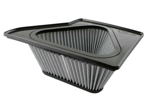 Air Filter Element - Magnum FLOW Pro DRY S - Synthetic - White - Ford Mustang 2010 - Each
