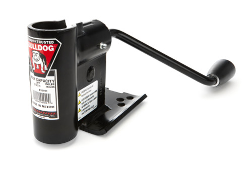 Jack Gear Assembly - Bulldog - Greasable - 750 lb Capacity - Bolt-On - Steel - Black Paint - Each