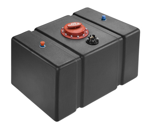 Fuel Cell - Pro Street - 22 gal - 33 in Wide x 17 in Deep x 10 in Tall - 8 AN Outlet / Vent - Foam / Sending Unit - Plastic - Black - Each