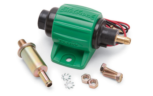 Fuel Pump - Micro Electric Diesel - Electric - In-Line - 38 gph Free Flow - 1/8 in NPT Female - 5/16 in Hose Barb Outlet - Filter - Diesel - Each