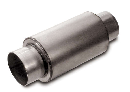Muffler - Split Flow - 3 in Center Inlet - 3 in Center Outlet - 5 in Diameter Body - 6 in Long - Steel - Aluminized - Each Muffler - Split Flow - 3 in Center Inlet - 3 in Center Outlet - 5 in Diameter Body - 6 in Long - Steel - Aluminized - Each