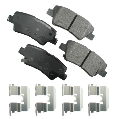 Brake Pads - ProACT - Rear - Hyundai Azera 2010-17 / Sonata 2009-15 / Kia Amanti 2007-09 / Optima 2011-15 / Soul 2010-13 - Kit