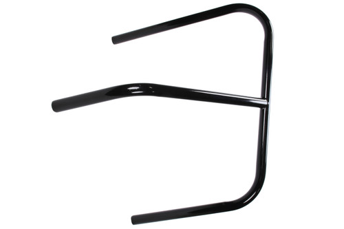 Nerf Bar - Driver Side - 3 Point - 1 in Tube - Chromoly - Black - Sprint Car - Each