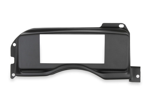 Gauge Mounting Panel - Holley EFI - Dash Bezel - Plastic - Black - Ford Mustang 1987-93 - Each Gauge Mounting Panel - Holley EFI - Dash Bezel - Plastic - Black - Ford Mustang 1987-93 - Each
