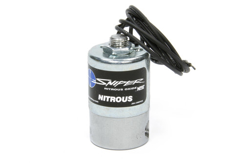 Nitrous Oxide Solenoid - Sniper - 1/4 in NPT Inlet - 1/8 in NPT Outlet - Stainless - Nitrous - Each
