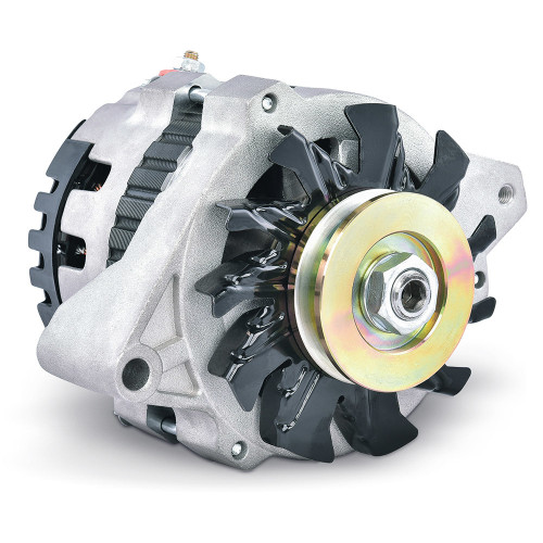 Alternator - CS130 - 160 amps - 12V - 1-Wire - Single V-Belt Pulley - Straight Mount - Aluminum Case - Natural - GM - Each Alternator - CS130 - 160 amps - 12V - 1-Wire - Single V-Belt Pulley - Straight Mount - Aluminum Case - Natural - GM - Each